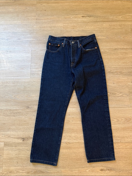 Levi's Denim - Levi's 501’Dark Blue Straight Jeans 27